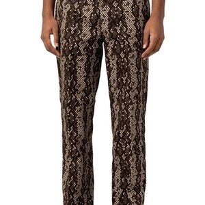 Dickies Men's Brown Patterned Dress Pants